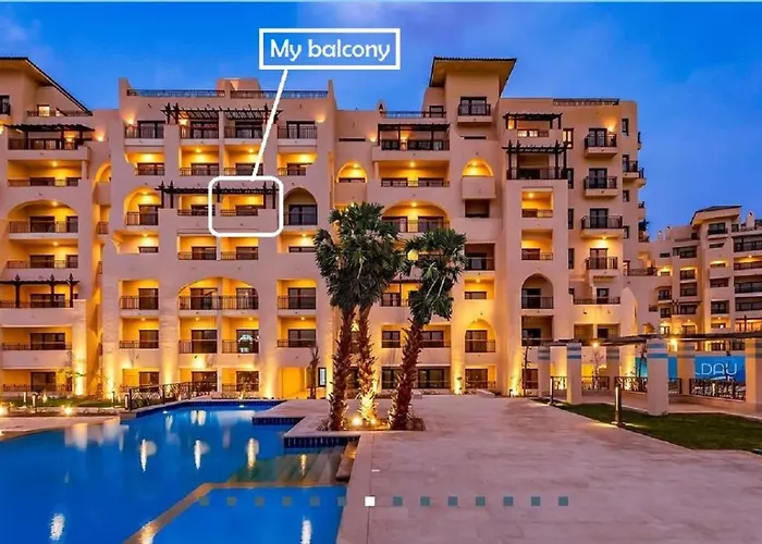 Stylish Pool View Studio In Al Dau Heights Hurghada